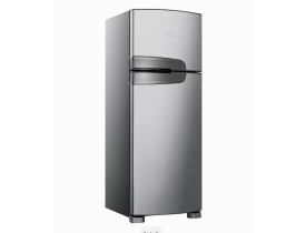 Geladeira Consul Frost Free 340L Duplex CRM39AK Prateleiras Altura Flex Evox Inox - 220V