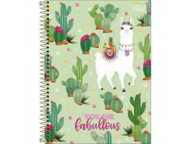 CADERNO CAPA DURA 10 MATÉRIAS HELLO TILIBRIA 10 MATÉRIAS