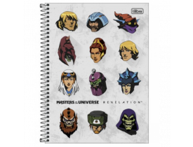 CADERNO TILIBRA HE-MAN 10 MATERIAS 160 FOLHAS