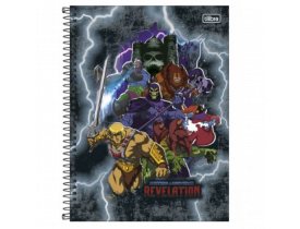 CADERNO TILIBRA HE-MAN 10 MATERIAS 160 FOLHAS