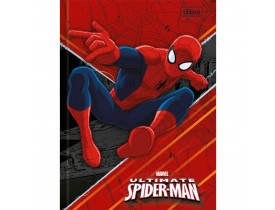 CADERNO TILIBRA BROCHURA 1/4 HOMEM ARANHA 96 FOLHAS