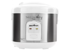 Panela de Arroz Elétrica Britânia Tamanho Família BPA10BI 700W 10 Xícaras