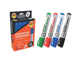 Pincel Quadro Branco Jocar Azul Cx.C/12 Leonora