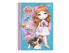CADERNO TILIBRA 10 MATERIAS JOLIE 200 FOLHAS