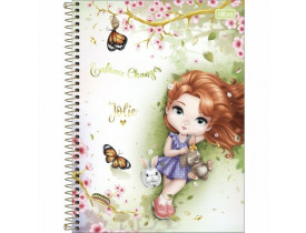 CADERNO TILIBRA 10 MATERIAS JOLIE 160 FOLHAS