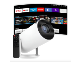 Projetor Smart Portátil Full Hd 4k Bluetooth Android Wifi