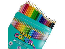 LAPIS DE COR ECOLAPIS COR MULTICOLOR SUPER 24 CORES FABER- CASTELL