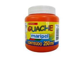 TINTA GUACHE MARIPEL LARANJA 250 ML