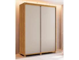 GUARDA ROUPA LISBOA FENIX 2 PORTAS DE CORRER CINAMOMO OFF