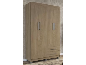 GUARDA ROUPA MOVEIS PARANA FLUENCE 04 PORTAS MALBEC