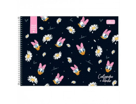 CADERNO DESENHO TILIBRA 80 FOLHAS MARGARIDA