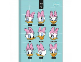 CADERNO TILIBRA BROCHURA PEQUENO 1/4 MARGARIDA 80 FOLHAS