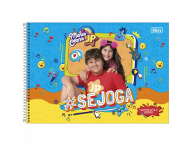 CADERNO DESENHO TILIBRA MARIA CLARA E JP 80 FOLHAS