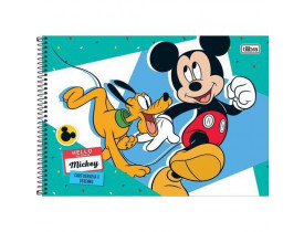 CADERNO DESENHO TILIBRA 96 FOLHAS MICKEY