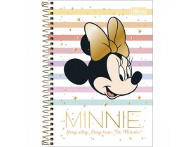 CADERNO TILIBRA 01 MATÉRIA 80 FOLHAS MINNIE MOUSE
