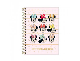 CADERNO TILIBRA 10 MATERIAS MINNIE MOUSE 160 FOLHAS