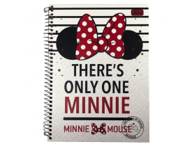 CADERNO TILIBRA 01 MATERIA 96 FOLHAS MINNIE MOUSE