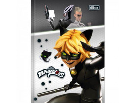 CADERNO TILIBRA BROCHURA PEQUENO 1/4 96 FOLHAS MIRACULOUS
