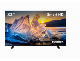 Smart TV 32" Toshiba HD TB020M Tela DLED com Assistente de Voz Integrado, Vidaa, Wi-Fi, USB, HDMI