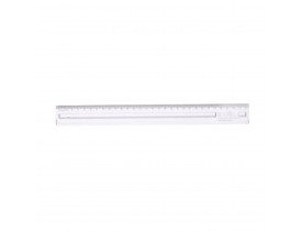 Regua Acrilica 30 Cm Dellocolor Cristal Dello