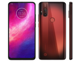 Smartphone Motorola One Hyper Vermelho Âmbar 128GB, 4GB de RAM, Tela 6.5”, Câmera Traseira Dupla, Câmera Selfie de 32MP, Processador Qualcomm