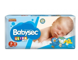 FRALDA BABYSEC GALINHA PINTADINHA JUMBO P C/ 30