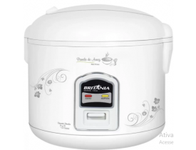 PANELA ELETRICA DE ARROZ BRITANIA PA5 PRIME 110 V BRANCA 400 W