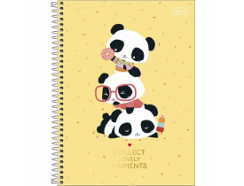 CADERNO TILIBRA 10 MATERIAS 160 FOLHAS LOVELY FRIEND