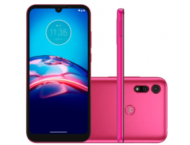 Smartphone Motorola Moto E6i 4G, 32GB, RAM 2GB, Octa-Core, Câmera 13MP, 3000mAh, Pink - PANC0001BR