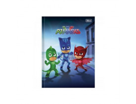 CADERNO TILIBRA BROCHURA 1/4 PEQUENO 80 FOLHAS PJMASKS