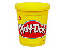 PLAY DOH POTE INDIVIDUAL HASBRO AMARELO