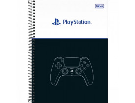 CADERNO TILIBRA 10 MATERIAS 160 FOLHAS PLAYSTATION