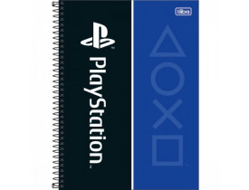 CADERNO TILIBRA 10 MATERIAS 160 FOLHAS PLAYSTATION