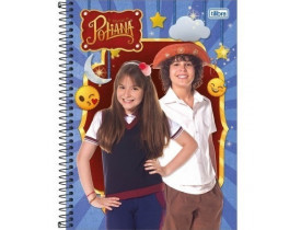 CADERNO CAPA DURA UNIVERSITARIO POLIANA 1 MATERIA 80 FOLHAS TILIBRA