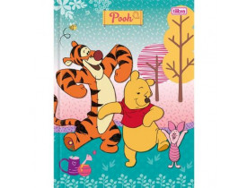 CADERNO TILIBRA BROCHURA PEQUENO 1/4 POOH