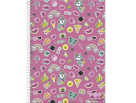 CADERNO FORONI 10 MATERIAS POP COLLECTION 200 FOLHAS
