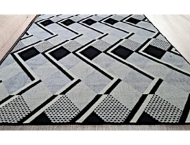 TAPETE LANCER ANDINO 133M X 190M PRETO E BRANCO