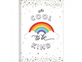 CADERNO TILIBRA BROCHURÃO 80 FOLHAS RAINBOW