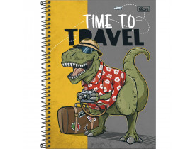 CADERNO TILIBRA 10 MATERIAS 160 FOLHAS RAPTOR