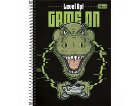 CADERNO TILIBRA 10 MATERIAS 160 FOLHAS RAPTOR