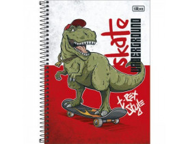 CADERNO TILIBRA 10 MATERIAS 160 FOLHAS RAPTOR