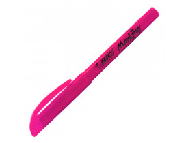 CANETA MARCA TEXTO BIC MARKING ROSA