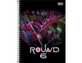 CADERNO TILIBRA ROUND 6 01 MATERIA 80 FOLHAS