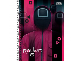 CADERNO TILIBRA ROUND 6 01 MATERIA 80 FOLHAS