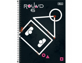 CADERNO TILIBRA ROUND 6 01 MATERIA 80 FOLHAS