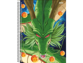CADERNO SÃO DOMINGOS 01 MATERIA 80 FOLHAS DRAGON BALL