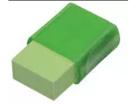 BORRACHA FABER-CASTELL PARA GRAFITES C/ CINTA PLASTICA 7024FLVN