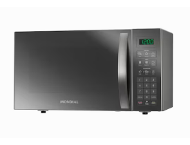 Forno de Micro-ondas Mondial Line MO-02-34-E com Função Manter Aquecido Cinza Espelhado - 34L - F MIC 34L MONDIAL MO-02-34-E CINZA ESPELHADO 110V