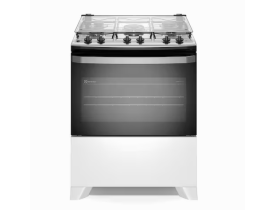 Fogão 5 Bocas Electrolux FE5IW Efficient PerfectCook VaporBake Bivolt Branco