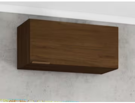 Armário de Geladeira Bartira Rubi com 1 Porta - 80cm de largura - Grapia